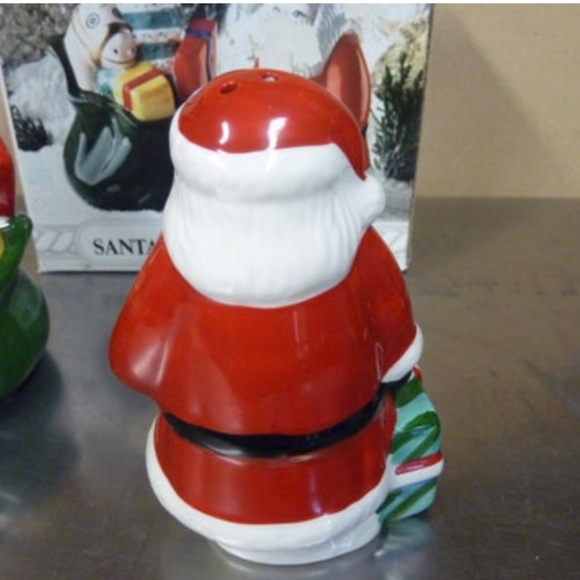 🎅🏻SALE Salt & Pepper Shakers Santa with Bag of Toys by Asia Master Christmas - Picture 8 of 12